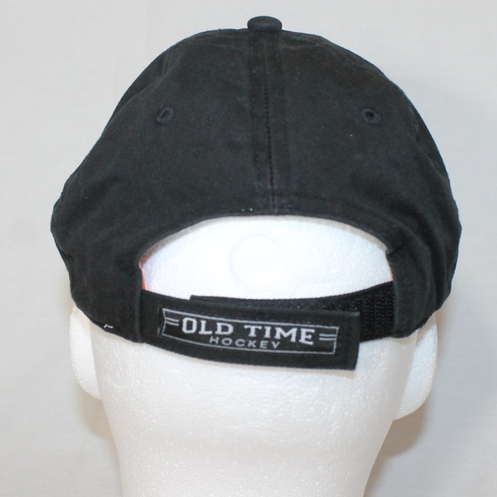 NHL PHILADELPHIA FLYERS PLAYER MARK RECCHI SIGNED Baseball Cap Hat Black Orange - Picture 7 of 12